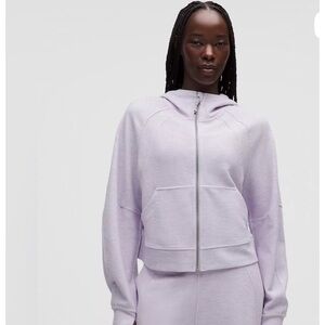 RARE 🦄 NWT LULULEMON SCUBA OVERSIZED FULL ZIP HOODIE WAFFLE